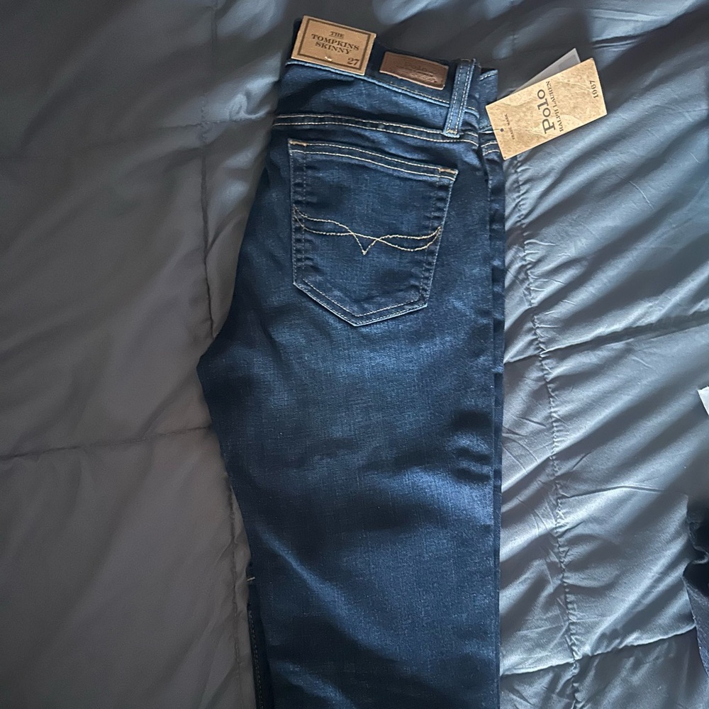 Polo by Ralph Lauren Navy Skinny Jeans